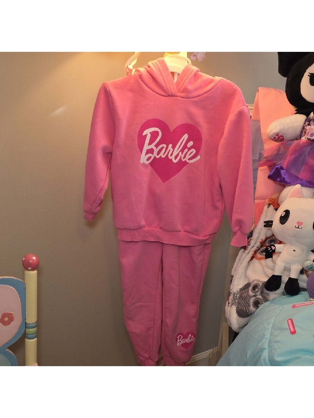 H&M Pink Barbie Kids Matching Set
